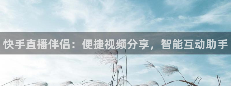 919看足球直播：快手直播伴侣：便捷视频分享，智能互动助手
